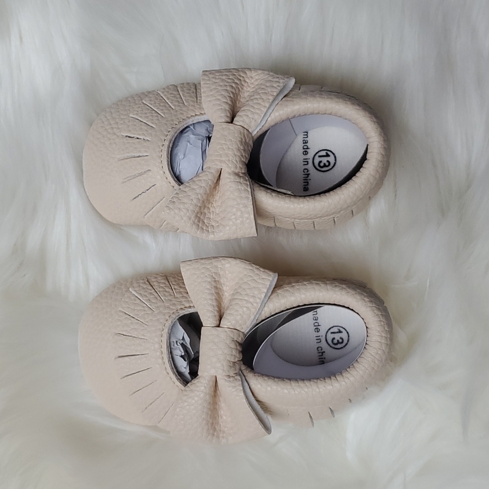 Kids  Bow Knot Moccasins